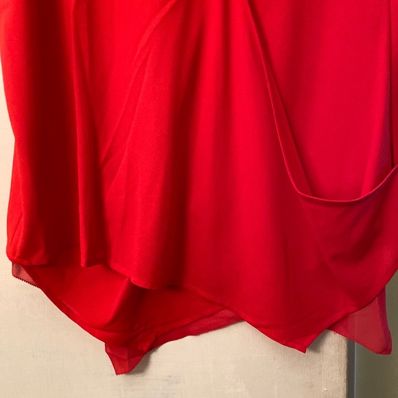 Cooper & Ella Gorgeous Double Lined Asymmetrical Detailed Top NeverUsed - Picture 3 of 11